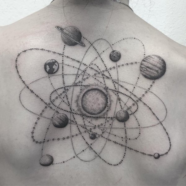 Тату космос