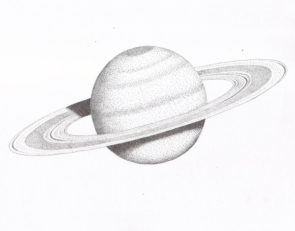 Сатурн Планета рисунок