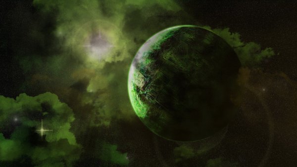 Зеленая Планета космос