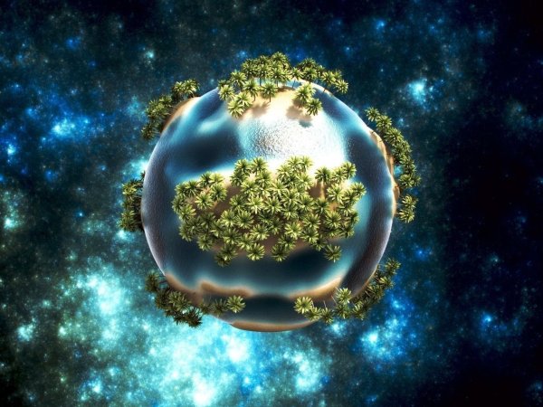 Зеленая Планета земля