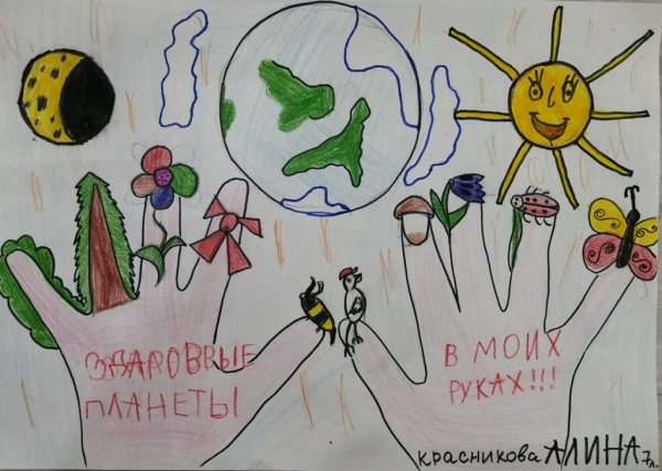 Здоровая Планета здоровое население рисунок