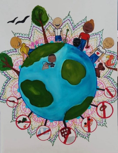 Конкурс рисунков здоровая Планета