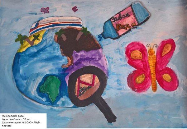 Конкурс рисунков здоровая Планета