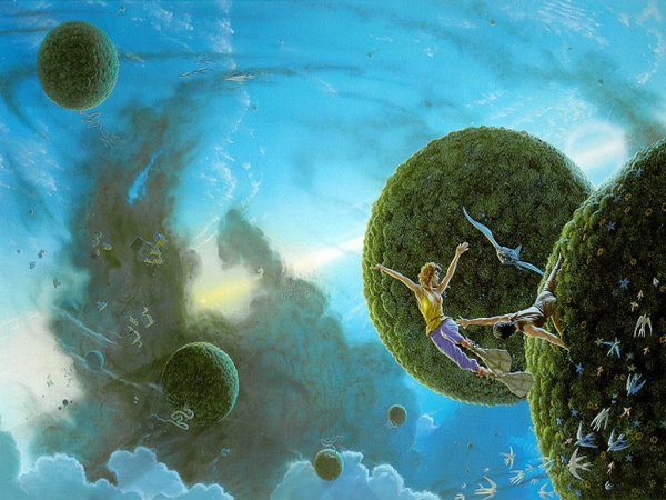 Майкл Уэлан картины между сном и реальностью