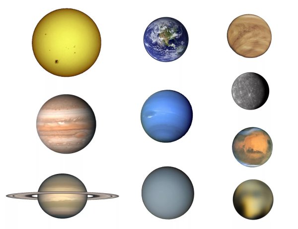 Планеты для дошкольников