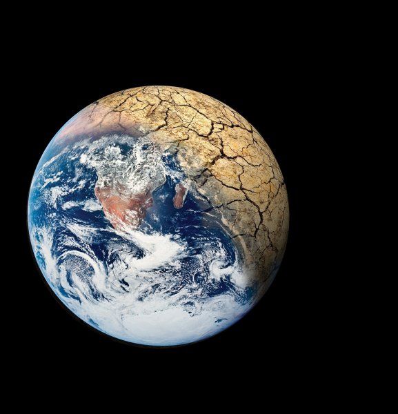 Безжизненная Планета земля