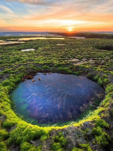 Кратерное озеро Исландия