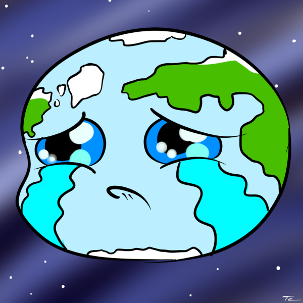 Планета земля плачет