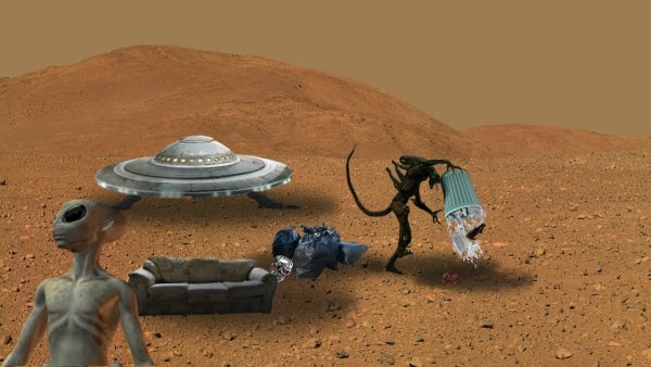 Марсиане на Марсе