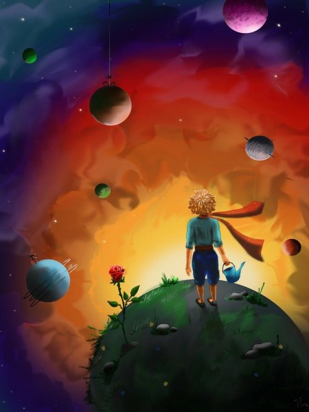 Экзюпери маленький принц Планета