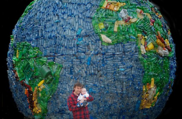 Земля из мусора