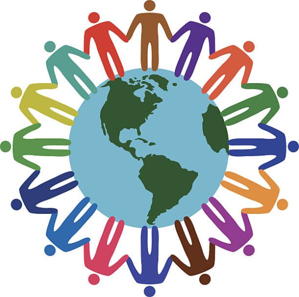 Люди вокруг планеты