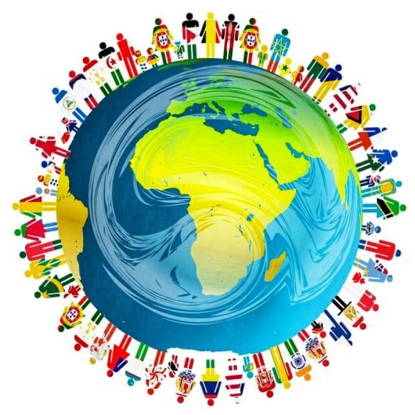 Дружба народов на земном шаре