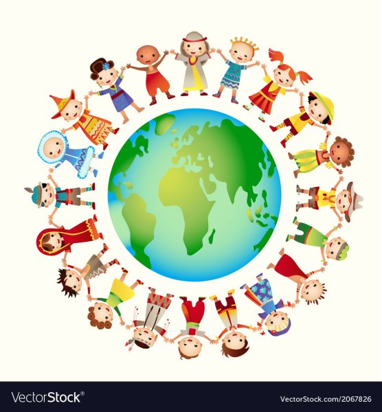 Дружба народов на земном шаре