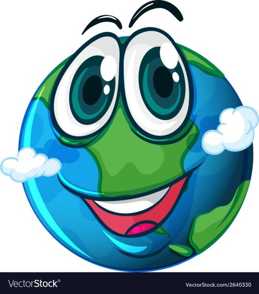 Планета земля с глазками