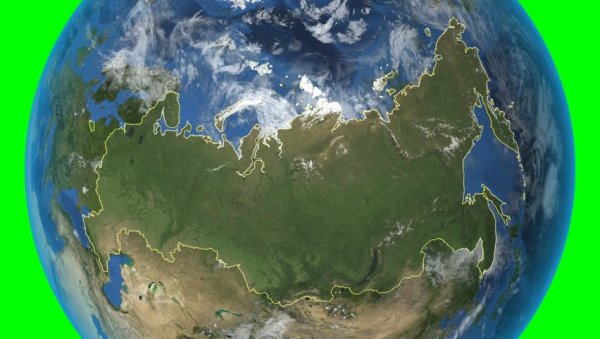 Земной шар Россия