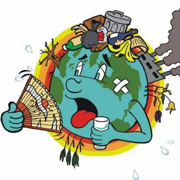 Загрязнение земли для детей