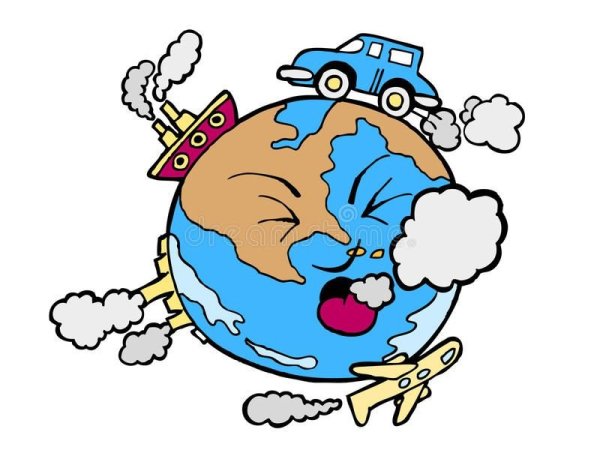 Загрязнение планеты для детей