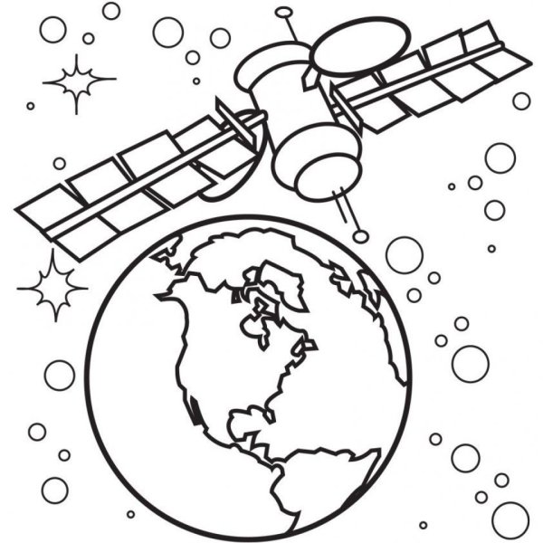 Раскраски ко Дню космонавтики для школьников класса распечатать