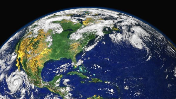 Земля из космоса анимация