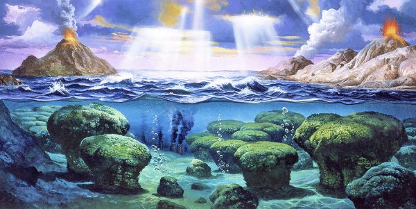 Земля в протерозойскую эру