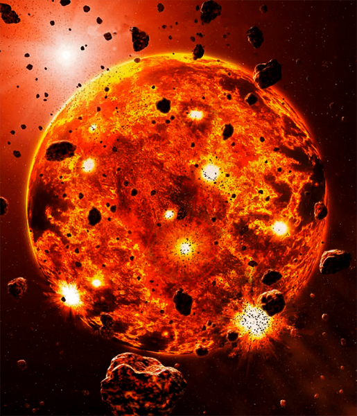 Зарождение планеты земля