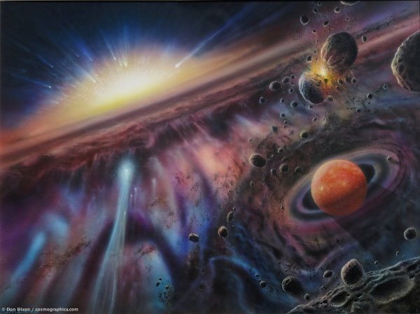 Зарождение солнечной системы