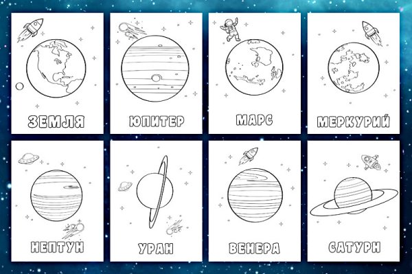 Планеты для печати