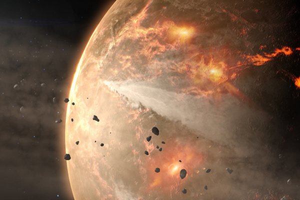 Космическая бомбардировка земли