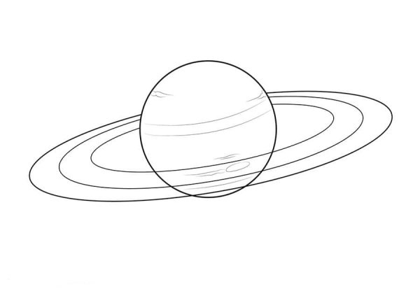 Планета Нептун раскраска