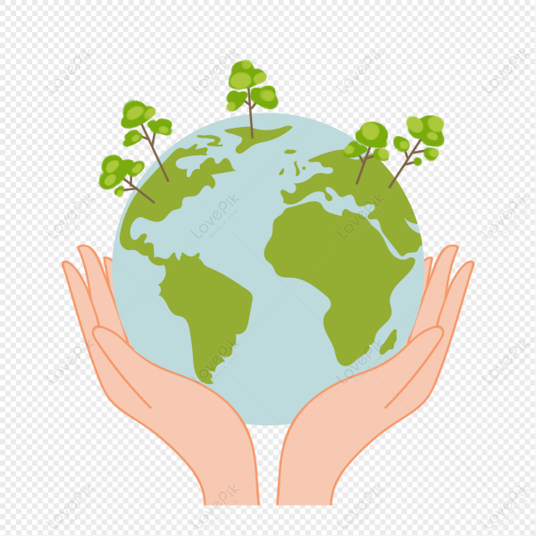 Руки которые держат землю