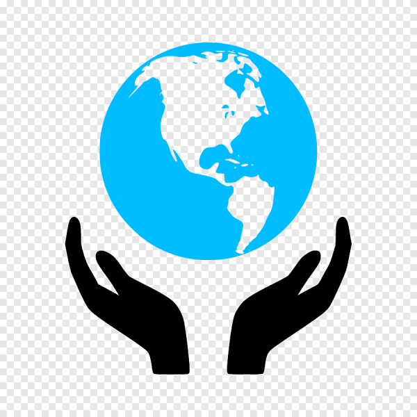 Руки держат земной шар