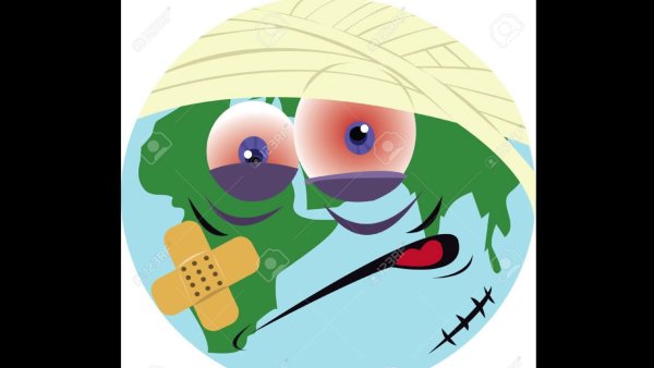 Плакат Планета заболела