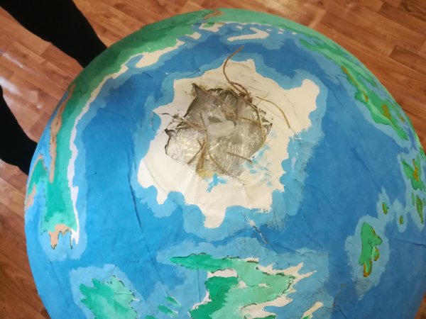Макет земли