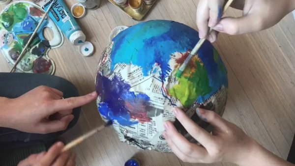 Макет планеты земля