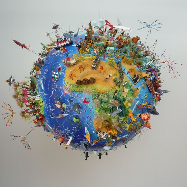 Сделать модель планеты земля. Глобус из пластилина. Сам процесс создания совсем не сложен