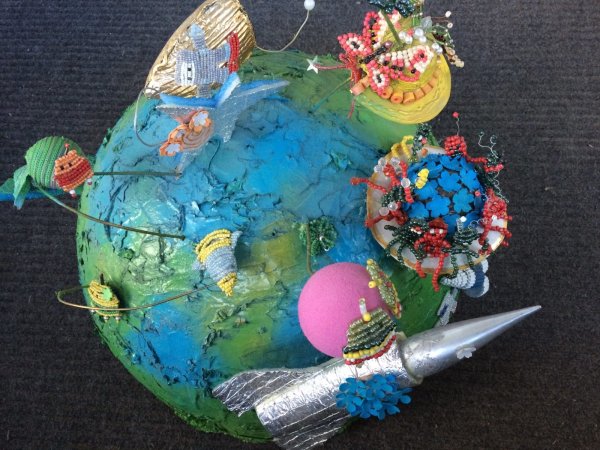 Поделка Планета земля