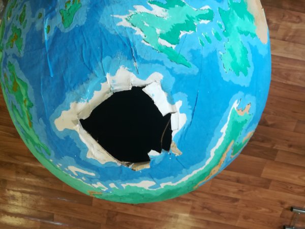 Макет земли