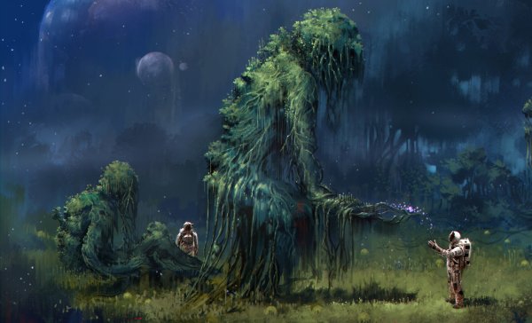 Космонавт фэнтези