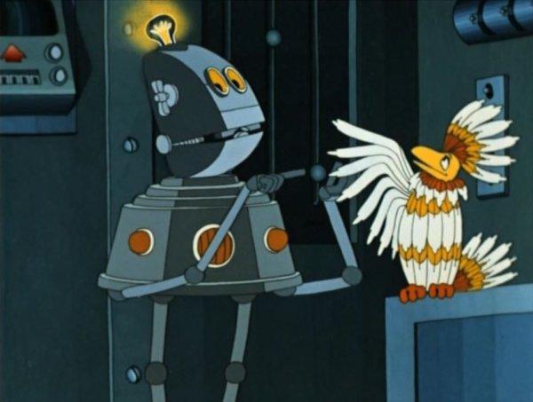 Птица Говорун из мультфильма тайна третьей планеты