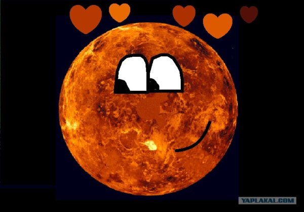 Венера с лицом Планета