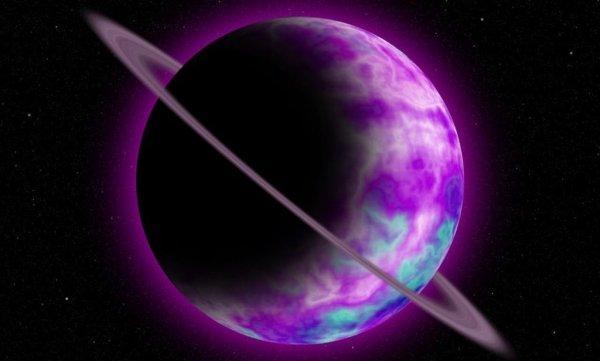 Фиолетовый Сатурн