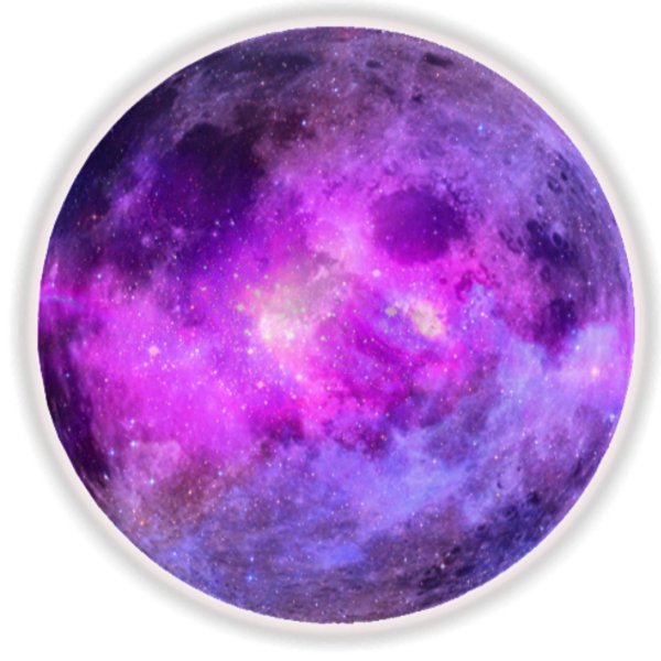 Космос на прозрачном фоне