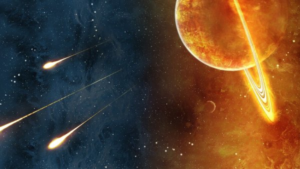 Звезды кометы планеты