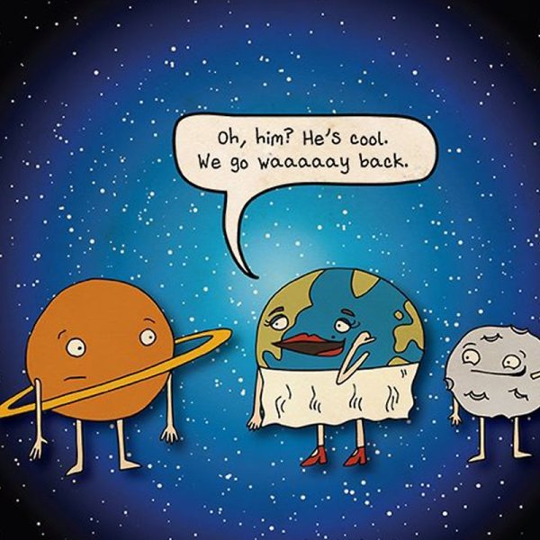 Комиксы про астрономию