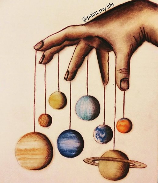 Рисование планеты