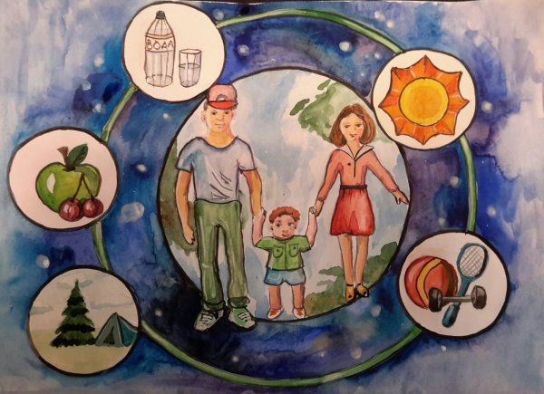 Конкурс рисунков здоровая Планета