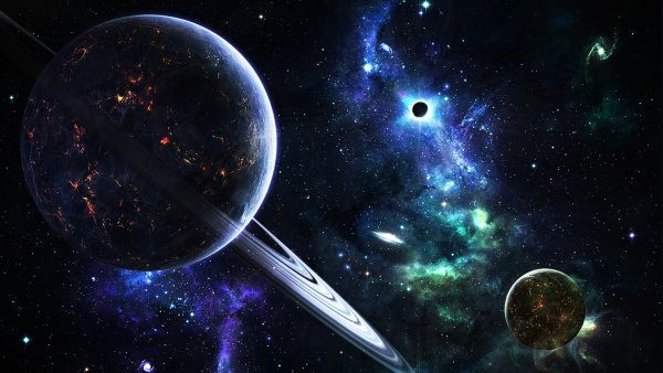 Космос планеты Галактики