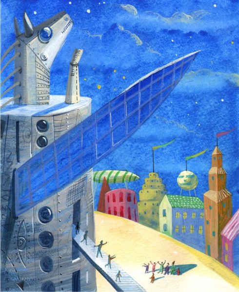 Планета новогодних елок Джанни Родари книга