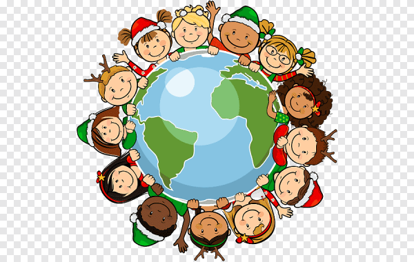 Дети вокруг земного шара